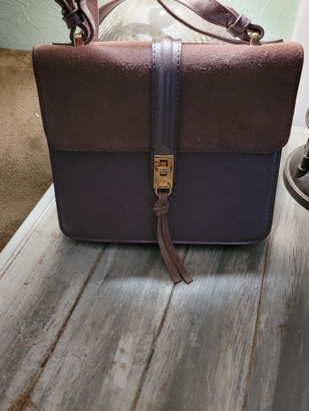 Moda Luxe Kirsten Two-tone Crossbody